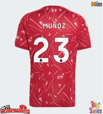 Liverpool Victor Munoz #23 Replica Home Stadium Shirt 2026-27 Short Sleeve